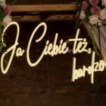 Neon LED o treści "Ja Ciebie też, bardzo" 2