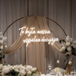 Neon LED o treści "To była nasza wspólna decyzja" 2