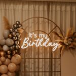 Neon LED o treści "It's my Birthday"3